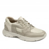 Scarpe sportive uomo 966 beige combinato