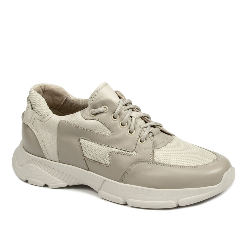 Scarpe sportive uomo 966 beige combinato