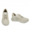 Scarpe sportive adolescenti 8001 beige combinato