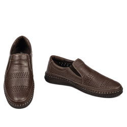 Mocassini uomo 925 caffè