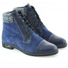 Scarpe donna 3281 indigo combinato