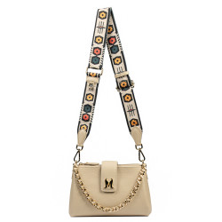 Borsa da donna a tracolla 003g beige