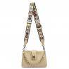 Borsa da donna a tracolla 003g beige