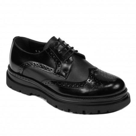 Scarpe eleganti uomo 972 nero florantic combinato