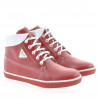 Stivaletti bambini 3206 rosso+bianco