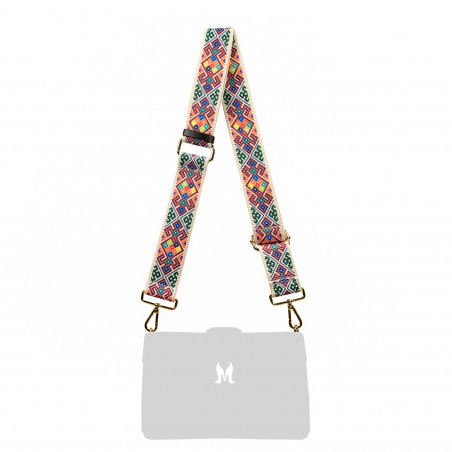 Cintura a tracolla (cinghia) 108g multicolore