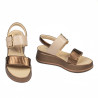 Sandali donna 5107 rame combinato