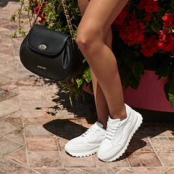 Scarpe sportive da donna 6074 bianco combinato lifestyle