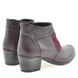Stivaletti donna 3267 bordeaux