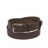 Cintura uomo 70b marrone pressato
