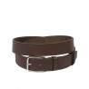 Cintura uomo 70b marrone pressato