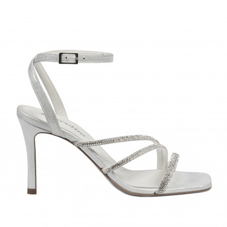Sandali donna 1337 argento