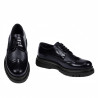 Scarpe eleganti uomo 972 vernice indaco combinato