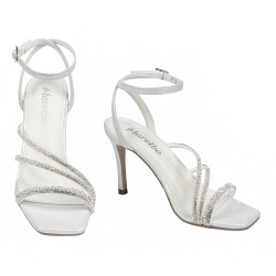 Sandali donna 1337 argento