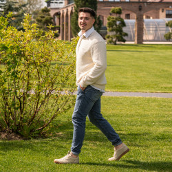 Scarpe casual/sport uomo 968 sabbia