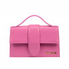 Borsa a tracolla da donna 028g rosa fucsia