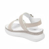 Sandali donna 5106 bianco+avorio