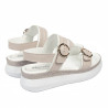 Sandali donna 5106 bianco+avorio