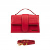 Borsa da donna a tracolla 028g coccodrillo rosso