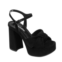 Sandali donna 1310 nero velluto