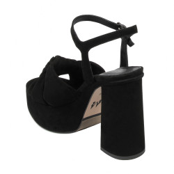 Sandali donna 1310 nero velluto