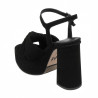 Sandali donna 1310 nero velluto
