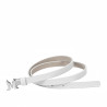 Cintura donna 42-1m biz bianco