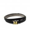 Cintura donna 42m nero pressato