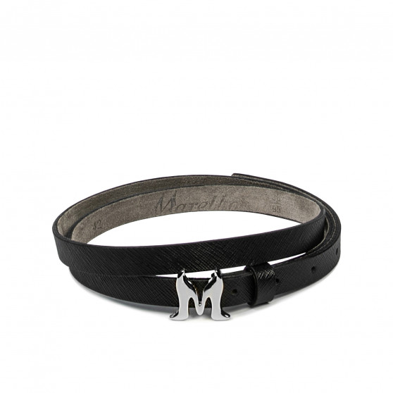 Cintura donna 42-1m nero pressato