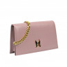 Borsa donna a tracolla 029g poudre safiano