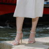 Sandali donna 1337 argento lifestyle