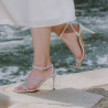 Sandali donna 1337 argento lifestyle
