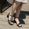 Sandali donna 1335 nero lifestyle