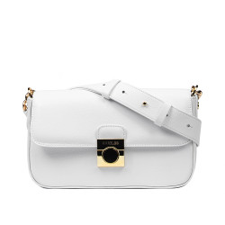 Borsa a tracolla da donna 025g biz white