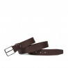 Cintura uomo 70b marrone