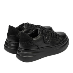 Scarpe sportive donna 6077 nero combinato