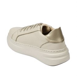 Scarpe sportive donna 6077 beige combinate