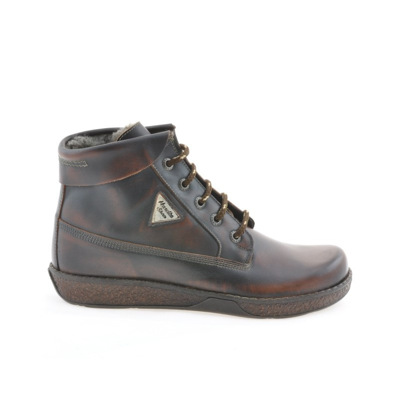 Stivaletti donna 3251 a marrone