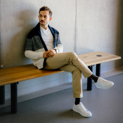 Scarpe casual/sport uomo 970 bianco