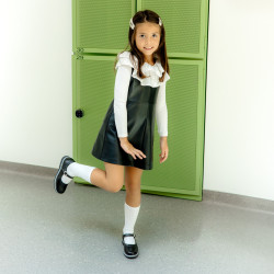 Scarpe per bambini piccoli 76c nero lifestyle
