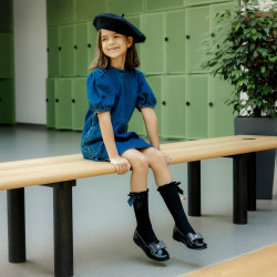 Scarpe per bambini 2008 in vernice nera lifestyle