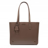 Borsa donna a tracolla 030g cappuccino saffiano