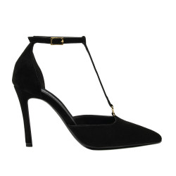 Scarpe eleganti donna 1323 nero velluto