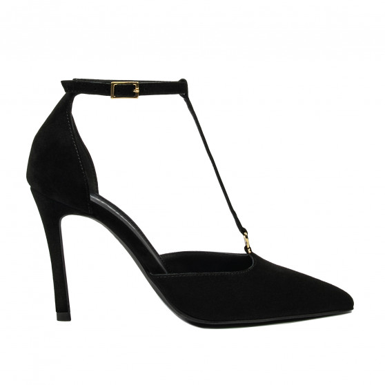 Scarpe eleganti donna 1323 nero velluto
