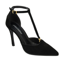 Scarpe eleganti donna 1323 nero velluto