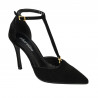 Scarpe eleganti donna 1323 nero velluto