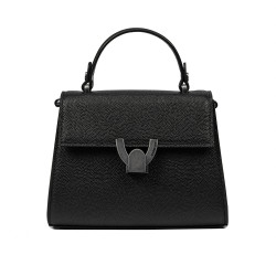 Borsa donna a tracolla 032g 01 nero caviale