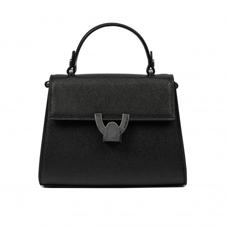 Borsa donna a tracolla 032g 01 nero caviale