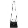 Borsa donna a tracolla 032g 01 nero caviale