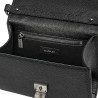 Borsa donna a tracolla 032g 01 nero caviale